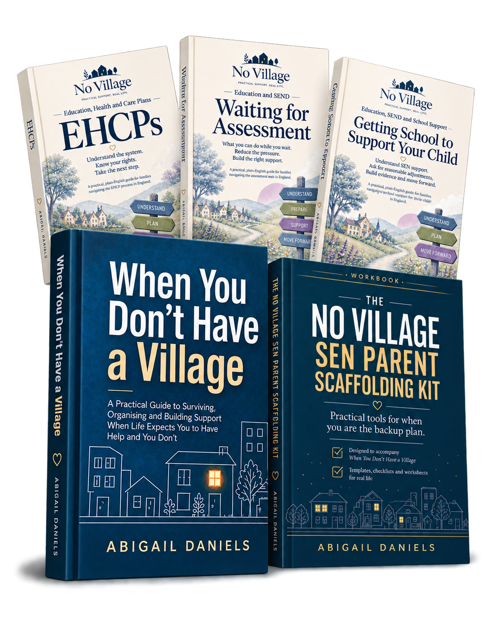 When You Don't Have a Village book cover by Abigail Daniels